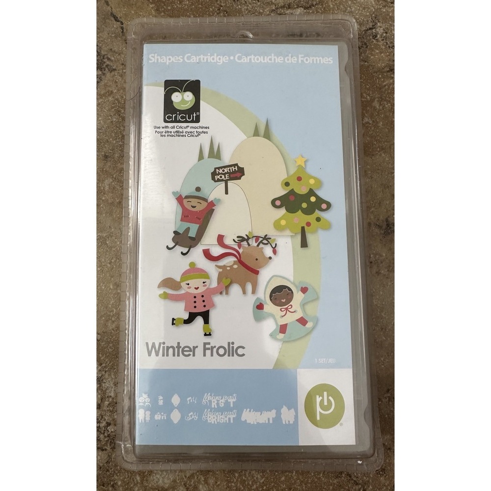 Cricut Cartridge - Winter Frolic - Shapes 2000271  New Sealed